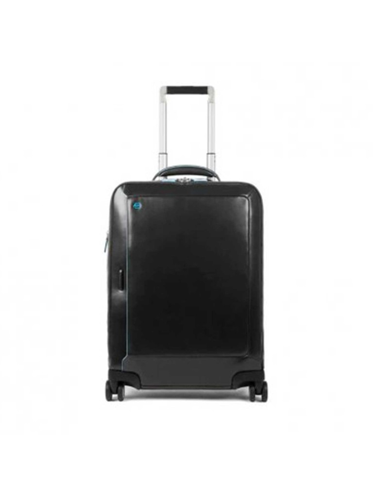 PIQUADRO CABIN TROLLEY BLUE SQUARE PORTA PC E IPAD BV5004B2
