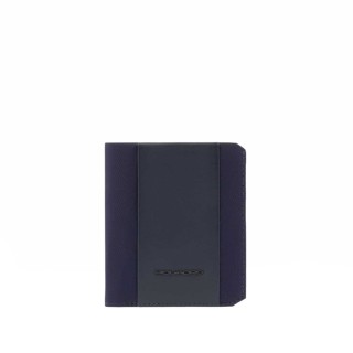 Piquadro Portafoglio verticale Piquadro pelle e tessuto PU5962BR2R