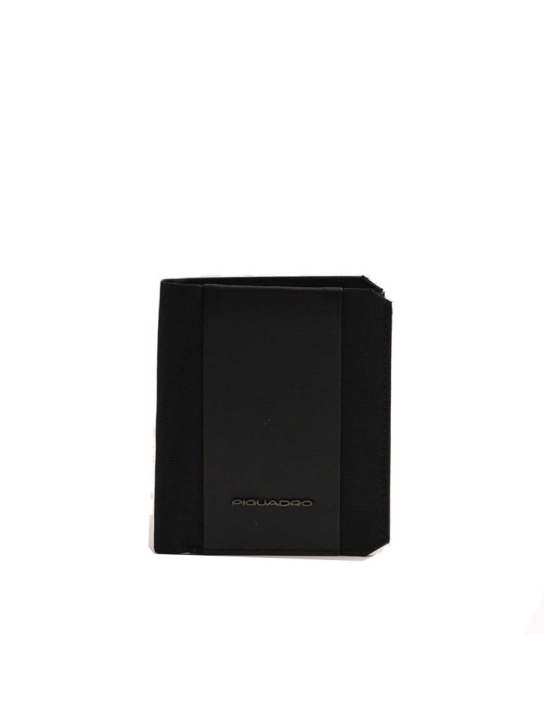 Piquadro Portafoglio verticale Piquadro pelle e tessuto PU5962BR2R