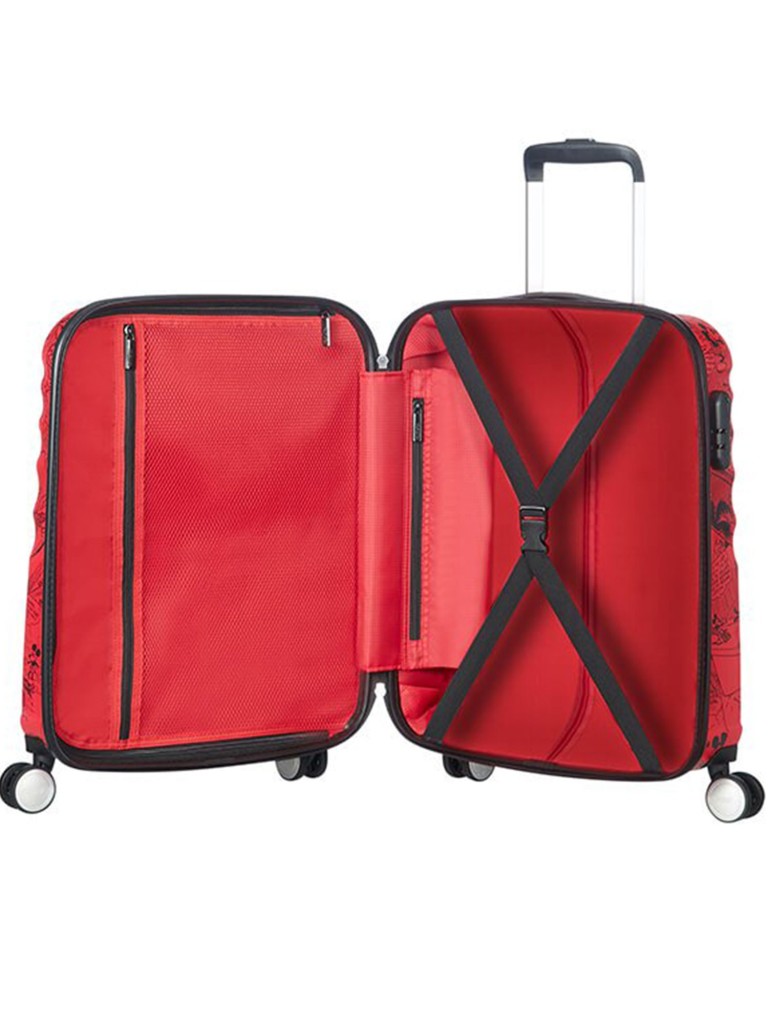 Wavebreake Disney 55cm quattro ruote spinner Mickeycomicsred