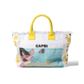 Braccialini Borsa Summer Tessuto Canvas B17725