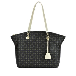 Pollini Borsa Shopping Heritage TE8408PP02Q11 00c-nero-vitavorio