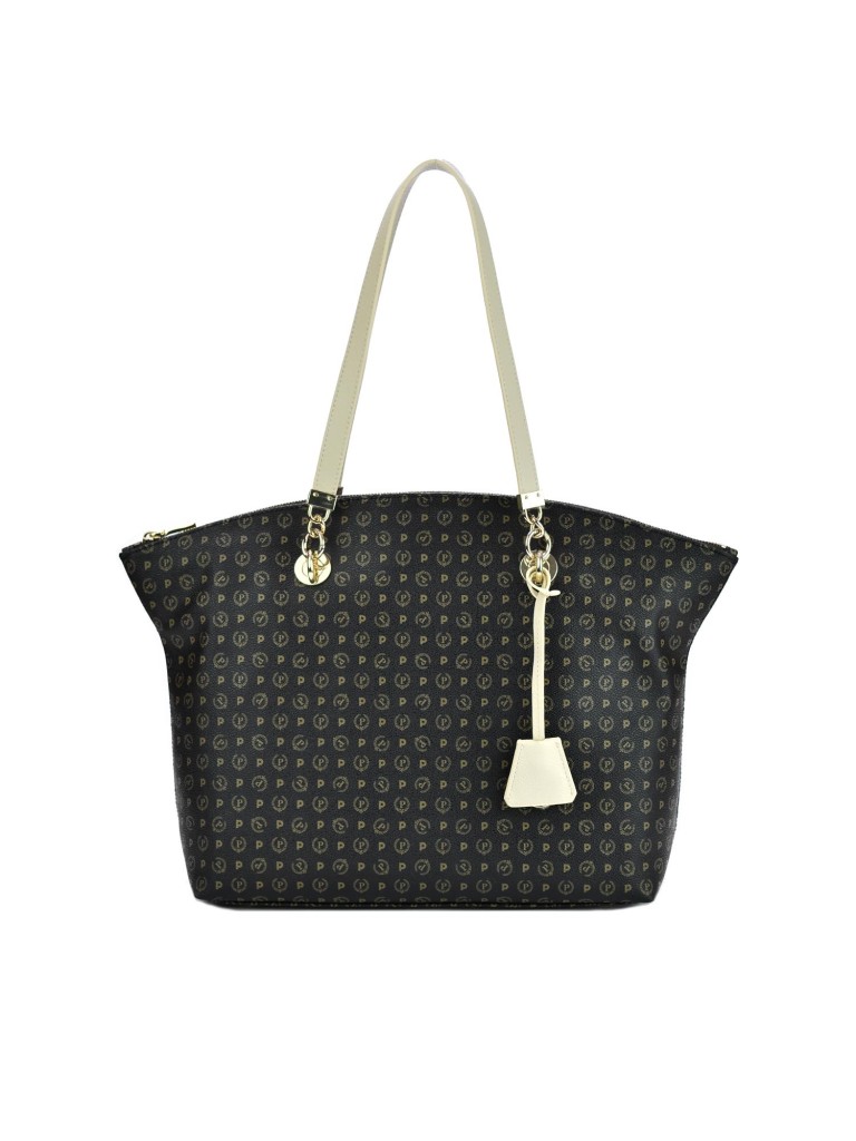 Pollini Borsa Shopping Heritage TE8408PP02Q11 00c-nero-vitavorio