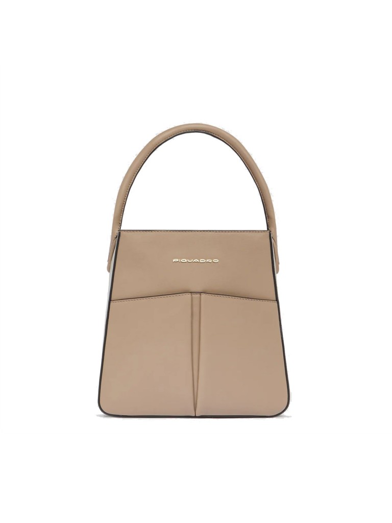 PIQUADRO Borsa tracolla donna in pelle porta iPad®min BD6462W134