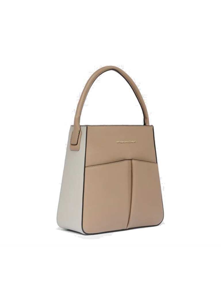 PIQUADRO Borsa tracolla donna in pelle porta iPad®min BD6462W134