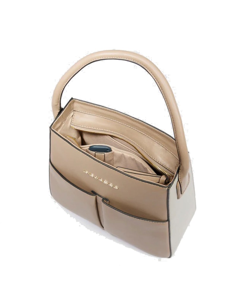 PIQUADRO Borsa tracolla donna in pelle porta iPad®min BD6462W134