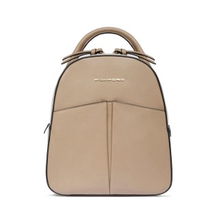 PIQUADRO Zainetto donna in pelle con porta iPad®mini CA6454W134