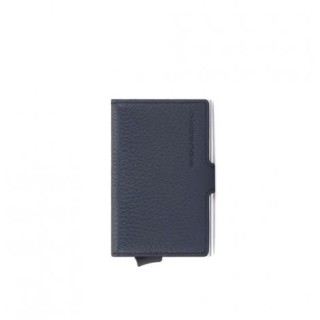 PIQUADRO Porta carte di credito in metallo PP5649MOSR