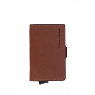 PIQUADRO Compact wallet doppio per carte di credito PP5472B3R