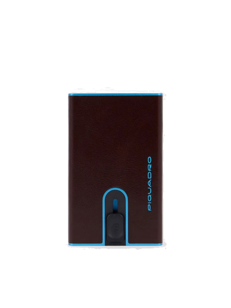 PIQUADRO Porta carte di credito con sliding system PP4825B2BLR