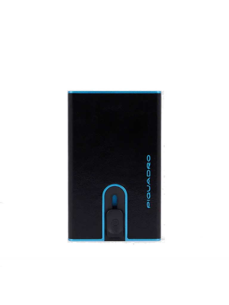 PIQUADRO Porta carte di credito con sliding system PP4825B2BLR