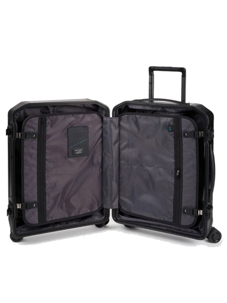 PIQUADRO CABIN TROLLEY SLIM ALLUMINIO BV4425ALUS