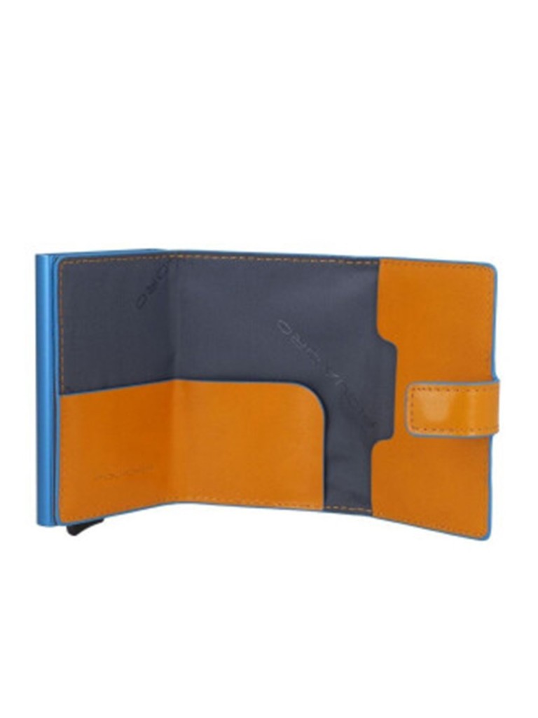 PIQUADRO PORTA CARTE DI CREDITO IN METALLO PP5649B2BLR