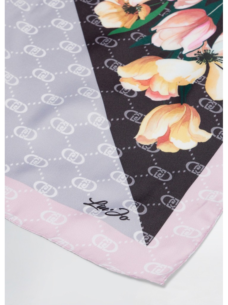 Liu Jo Foulard Flower Corner 50x 2a5023-t0300