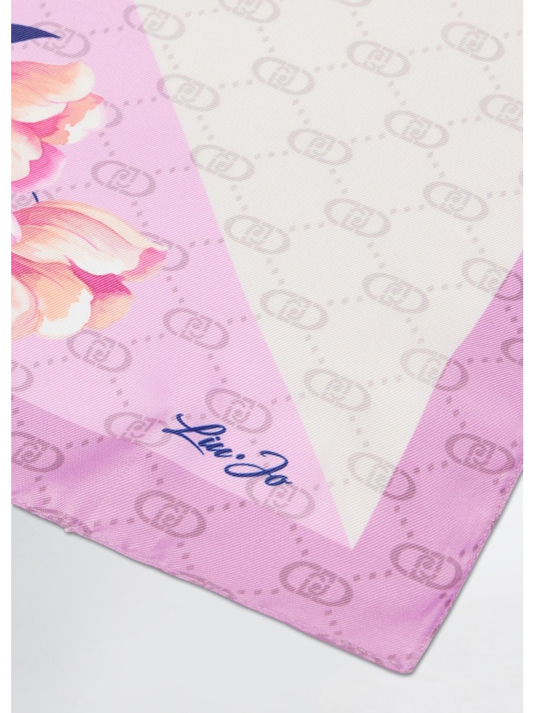 Liu Jo Foulard Flower Corner 50x 2a5023-t0300
