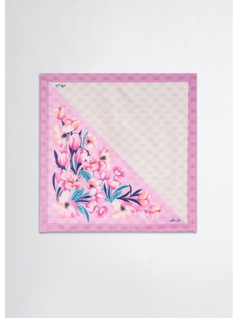 Liu Jo Foulard Flower Corner 50x 2a5023-t0300