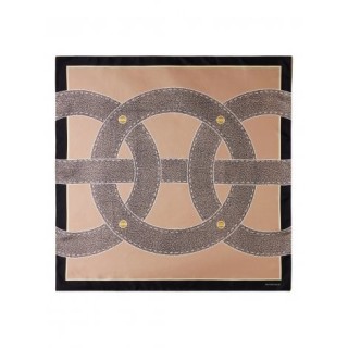 Borbonese Tessile Foulard Viti Intrecciate 90x90 91060017