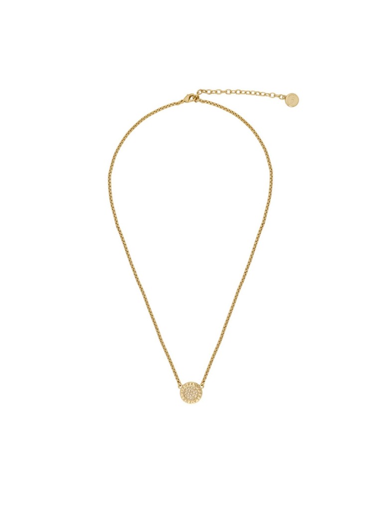 Furla Crystal Necklace Medallion collana 1005221