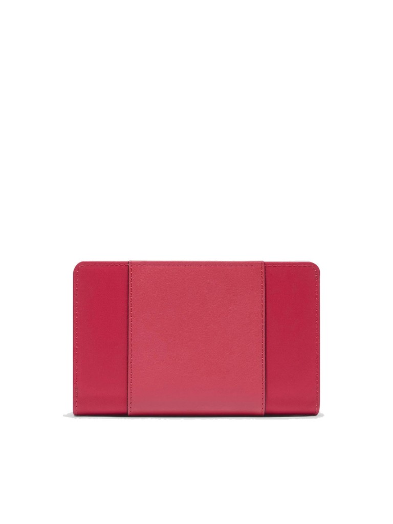 Piquadro Portafoglio donna medio con zip in pelle e tessuto PD6661W92TR