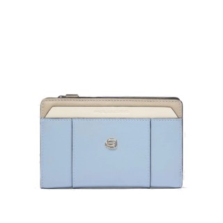 Piquadro Portafoglio donna medio con zip in pelle PD6661W92R