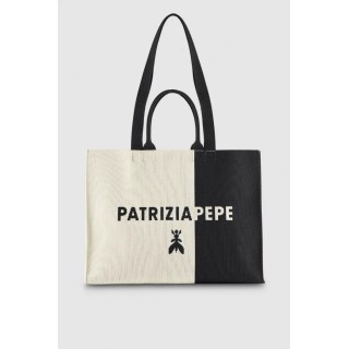 Patrizia Pepe Shopping bag in tessuto 2b0122