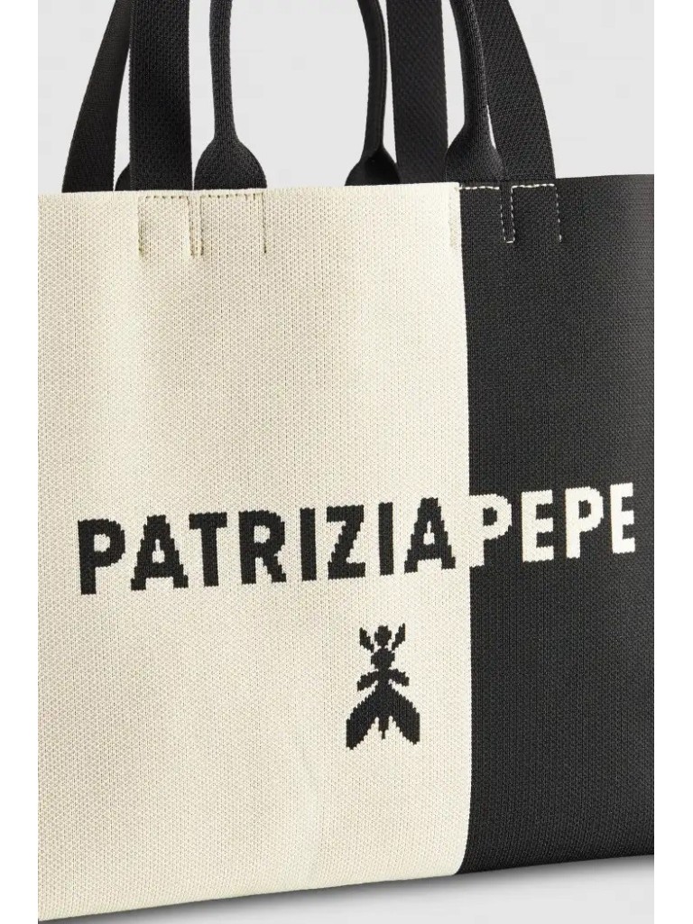 Patrizia Pepe Shopping bag in tessuto 2b0122