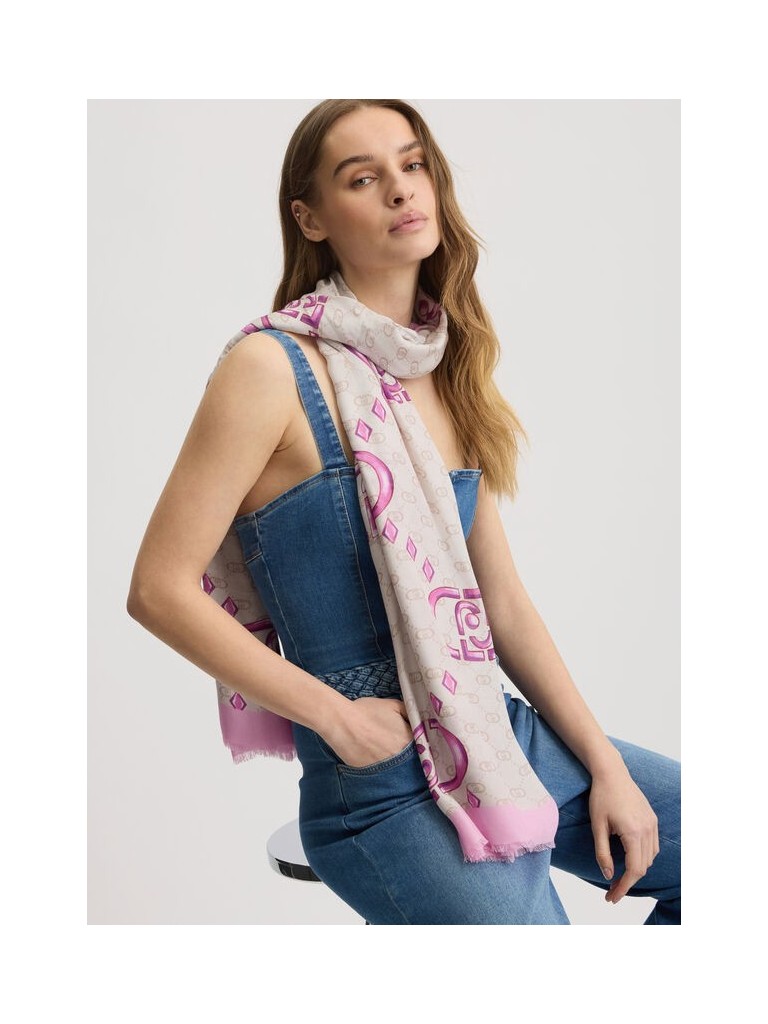 Liu Jo Sciarpa/scialle Stola Logo Sketch 90x180 2a5029-t0300