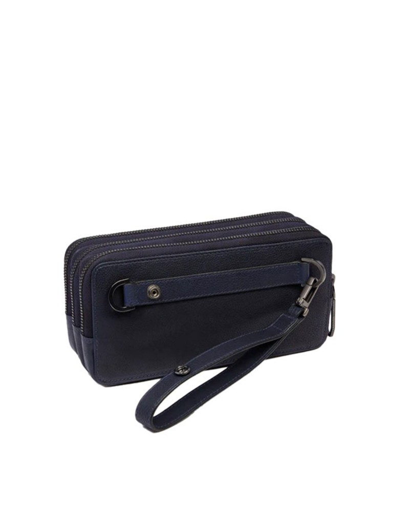 Piquadro S134 Pochette 3 Comparti In Pelle Ac2141s134r