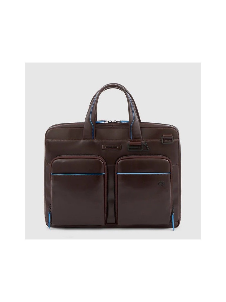 Piquadro B2revamp Cartella Sottile In Pelle Pc14 Ca6105b2v