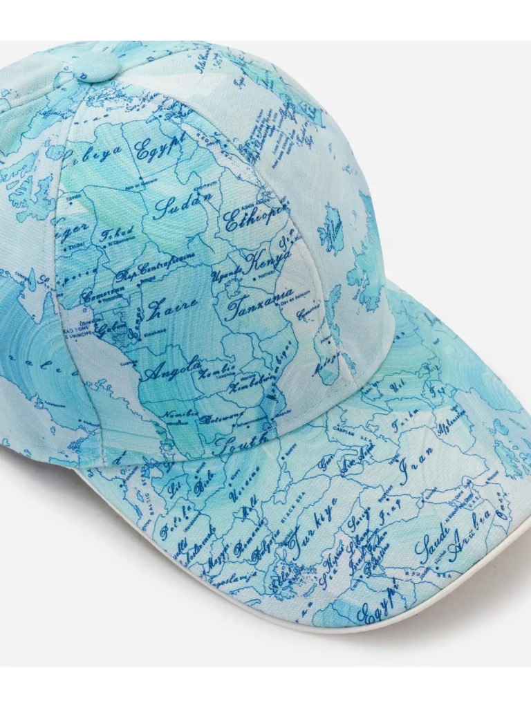 1 Classe Cappello Cappello Baseball Canvas Geo Onda H403-9882