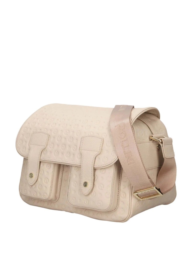 Pollini Borsa Hambossed Vit Te8401pp02q25