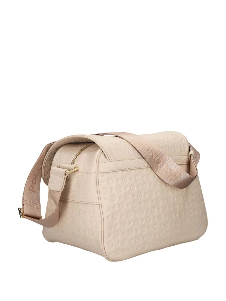 Pollini Borsa Hambossed Vit Te8401pp02q25