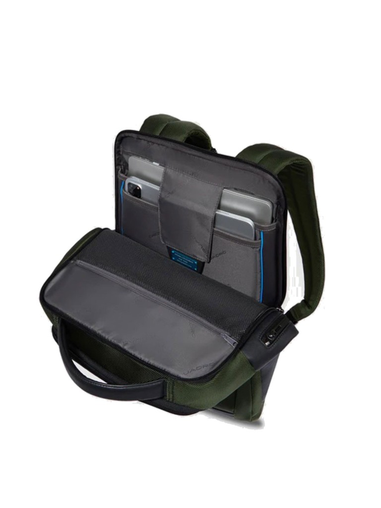 PIQUADRO Zaino uomo porta PC e porta iPad in tessuto CA4818BR2