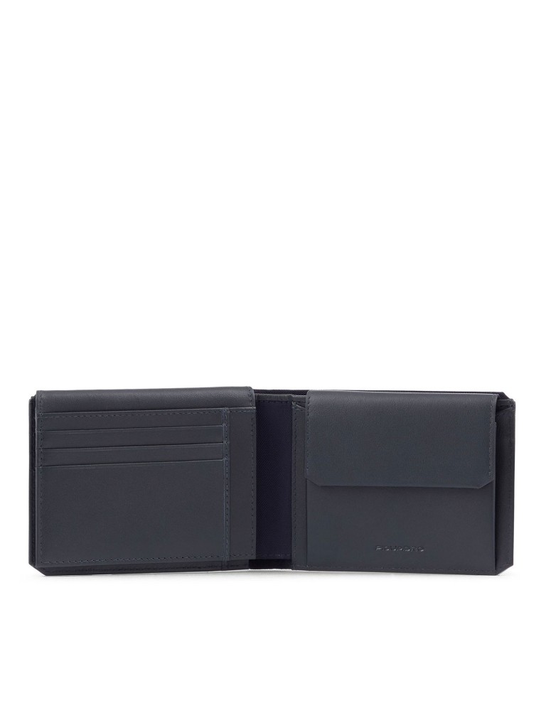 PIQUADRO Portafoglio uomo con porta documenti, BRIEF2 PU1392BR2R