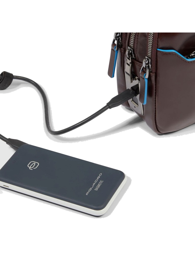 PIQUADRO Pochette uomo con chiusura a impronta digitale AC6902B2R