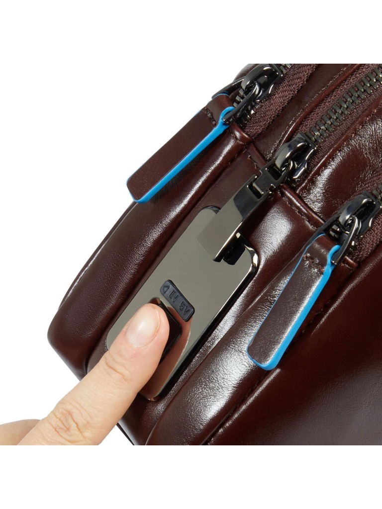 PIQUADRO Pochette uomo con chiusura a impronta digitale AC6902B2R