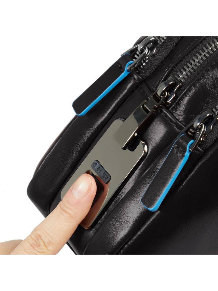 PIQUADRO Pochette uomo con chiusura a impronta digitale AC6902B2R