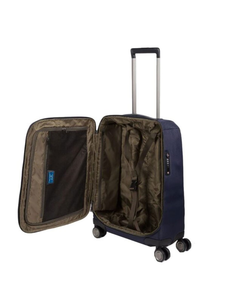 PIQUADRO Trolley formato cabina ultra slim a quattro ruote BV4343BR2