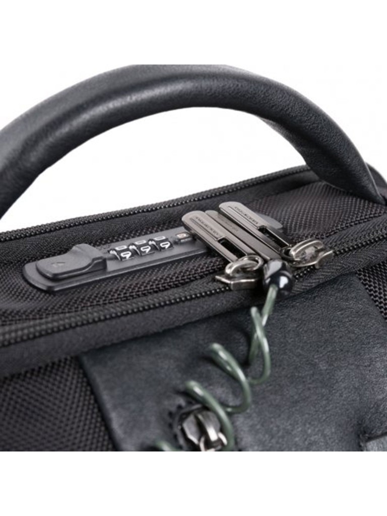 PIQUADRO Zaino uomo porta PC e iPad® in tessuto e pelle CA4439BR2BM