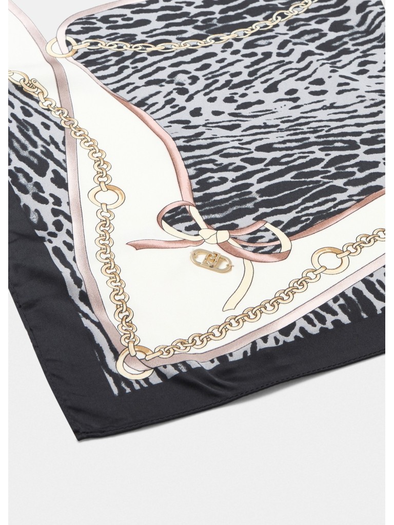 Liu Jo foulard Mix Print 90x90