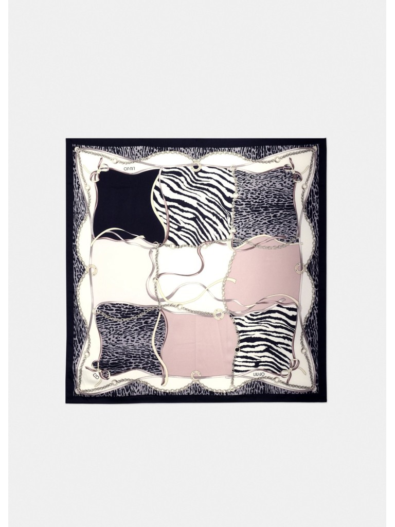 Liu Jo foulard Mix Print 90x90