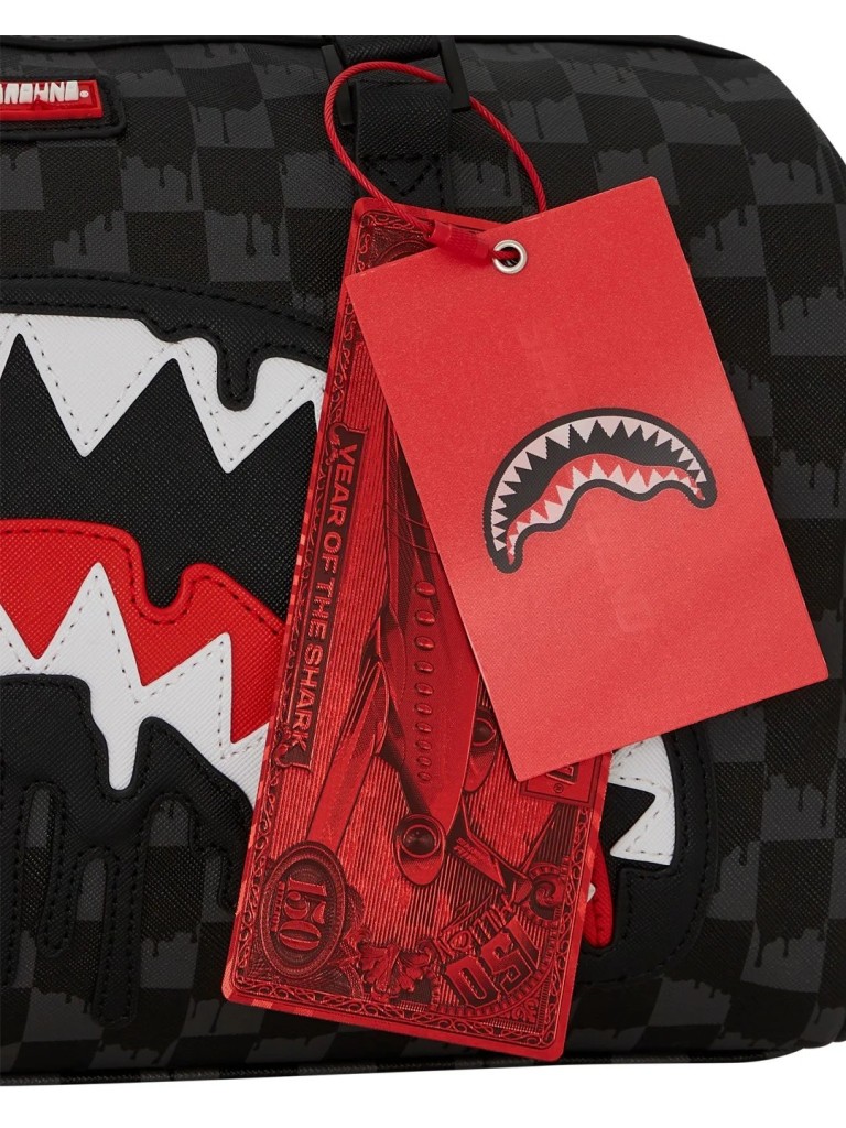 Spryground Dripping Shark In Paris Miniduffle 910d7967nsz