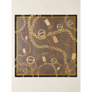 Borbonese Tessile Foulard Catene 90x90 91060068-0144