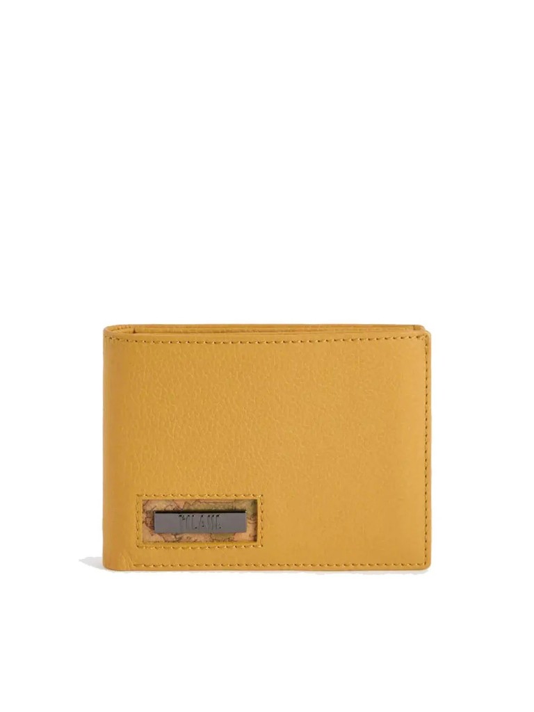 1 Classe Beta Leather Portafoglio Uomo Con Ribaltina Pn798162