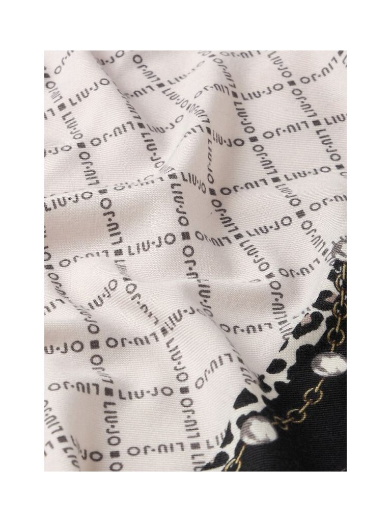 Liujo-ecs Stola Pearls Animal 70x180 Sciarpa/scialle-2f5081-t0300