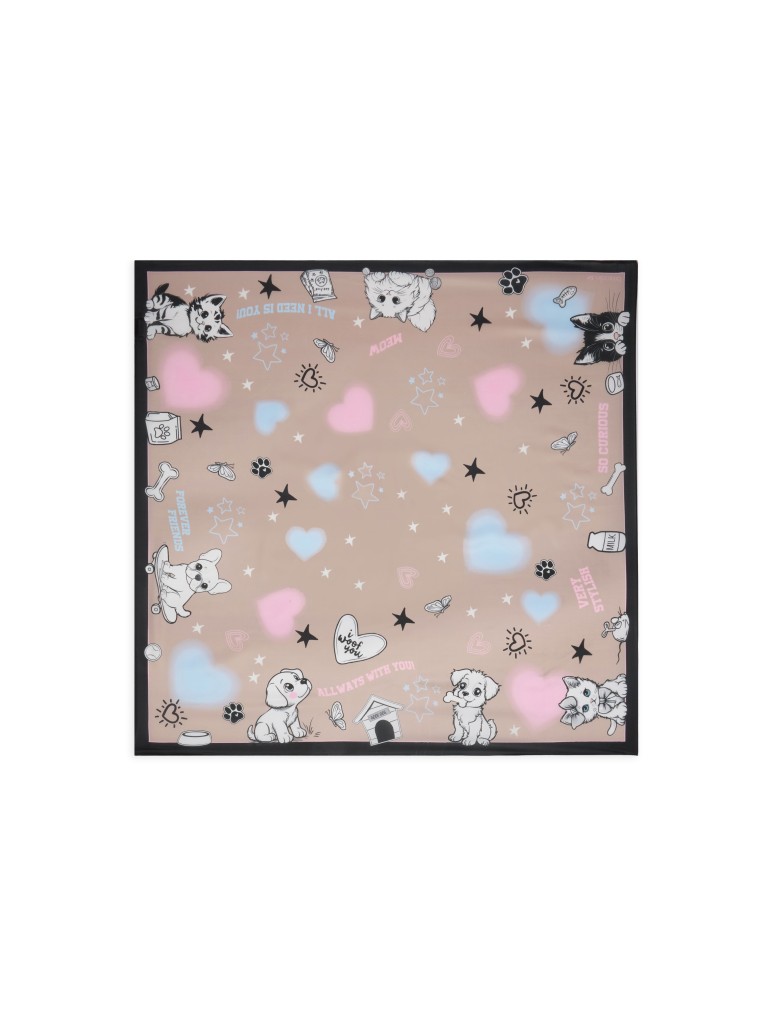 Braccialini Foulard Tessuto 90x90 Bfr402