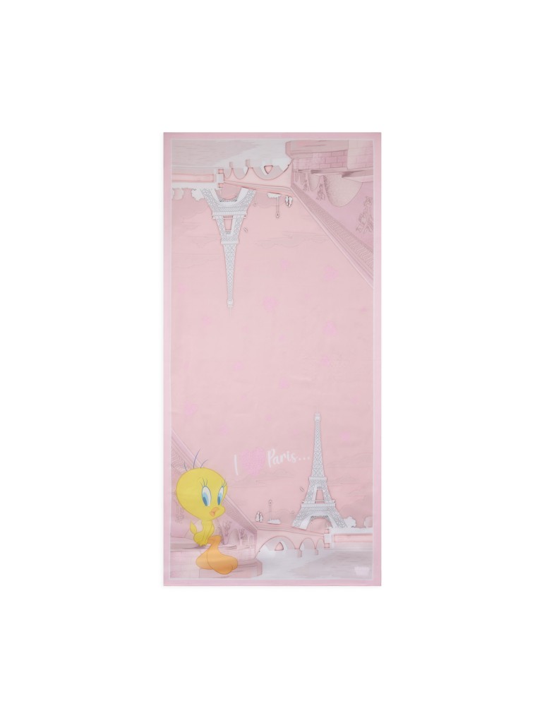 Braccialini Foulard Looney Tunes Tessuto 90x180 Ltfr17