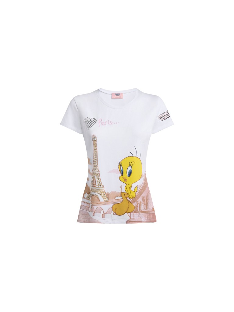 Braccialini T-shirt Looney Tunes Tessuto Lttop14