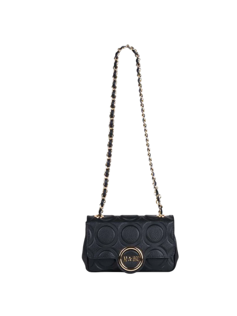 Mbrc Borsa In Pelle Linea Sfera Nero