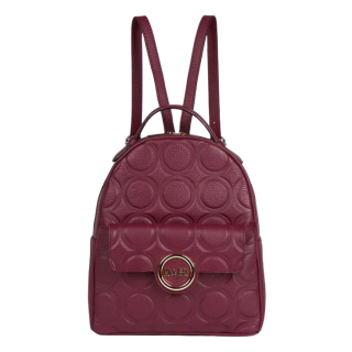 Mbrc Borsa In Pelle Linea Sfera Bordeaux